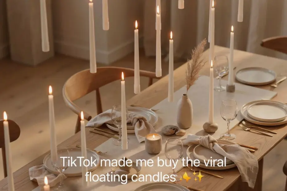 Floating Halloween Candles | Remote-Controlled Hanging Decor | Aesthetic Spooky Ambiance