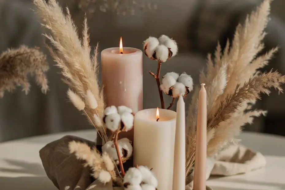 Candle Decor Ideas: Easy DIY Hand-Poured Candles in Vintage Jars for Gifts
