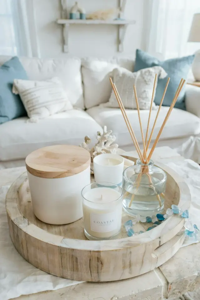 Coffee Table Candle Styling: A Simple Trick for a Cozy Vibe