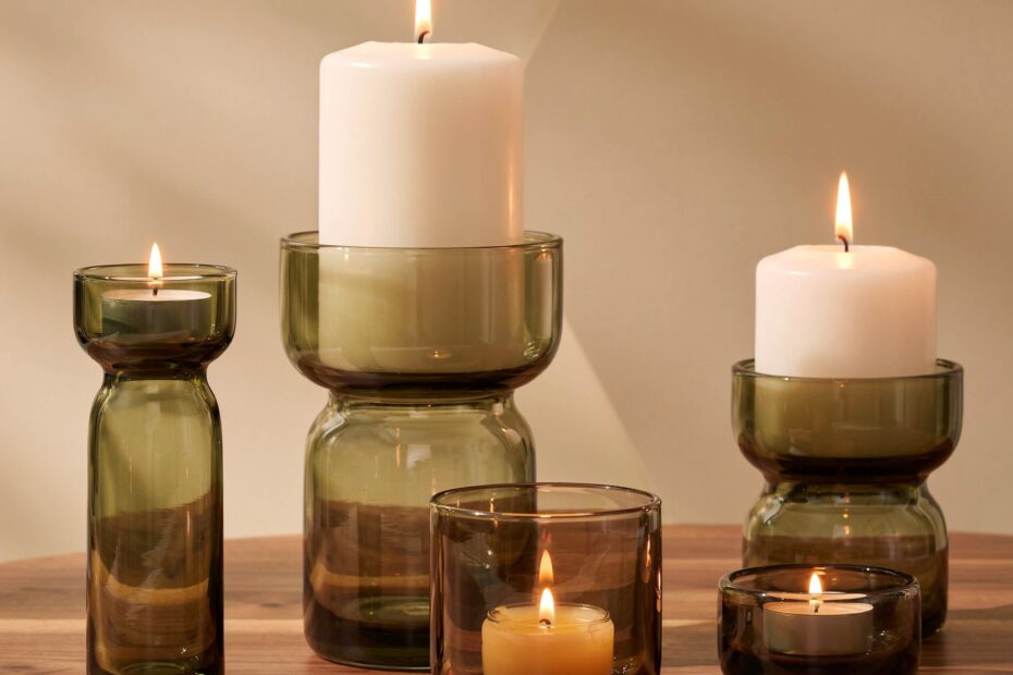 Glass Candleholders for Styling | Foundations Collection | West Elm Candle Decor Ideas