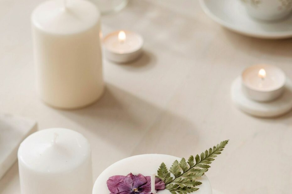 DIY candle decor ideas | Simple handmade candles for cozy home ambiance
