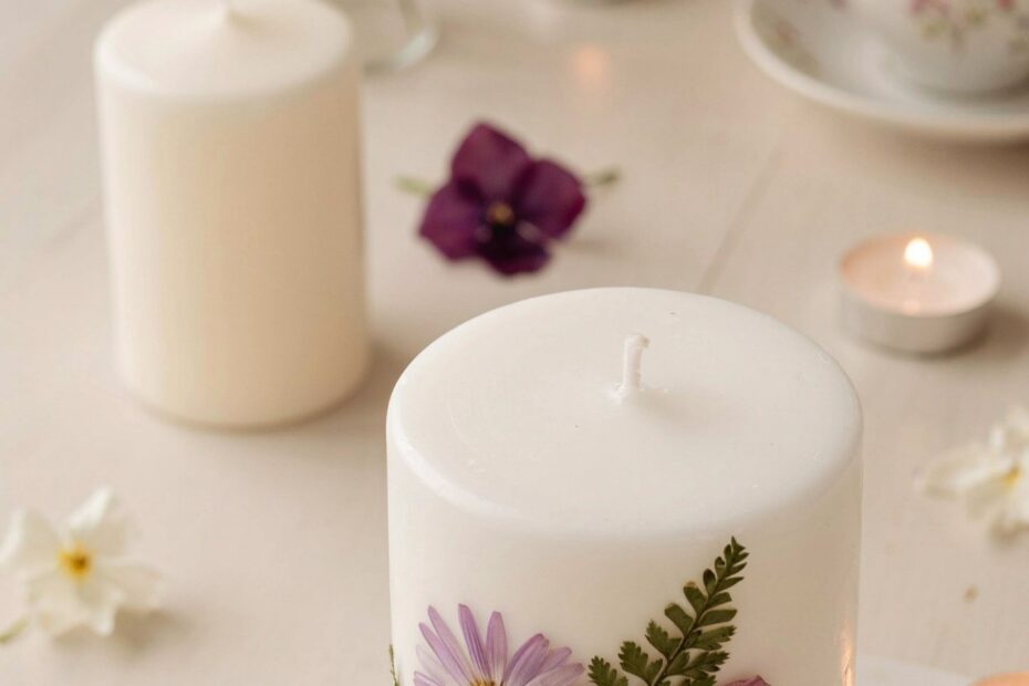 DIY Candle Decoration Ideas | Simple Handmade Candle Centerpieces for Rustic Home Decor