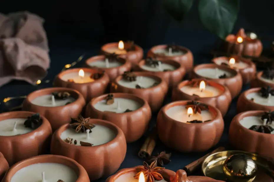 Fall Candle Aesthetic | Cozy Autumn Candle Decor Ideas for Your Home