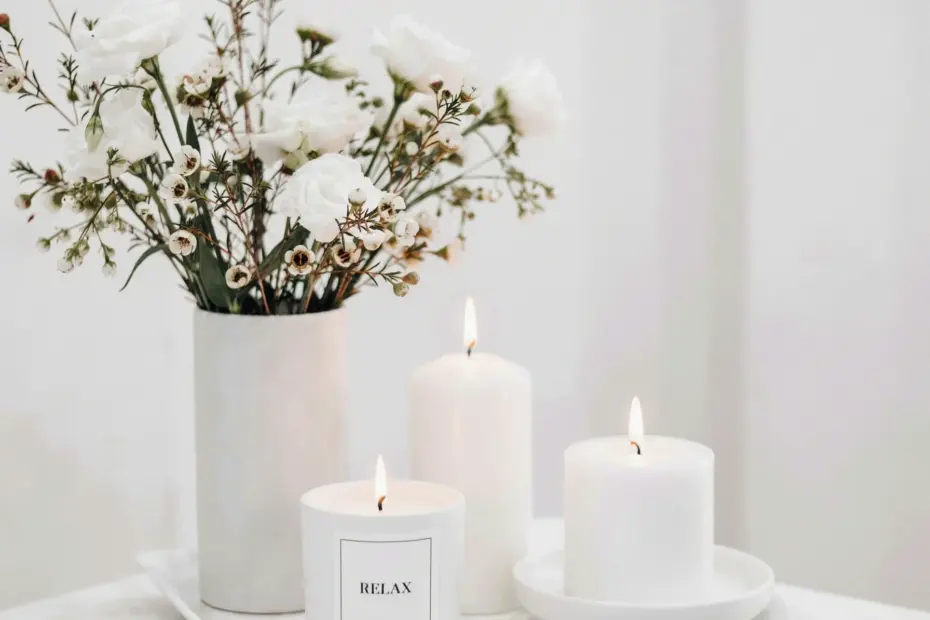 Aesthetic Candle Decor for Relaxing Bathroom Vibe | Elegant Style