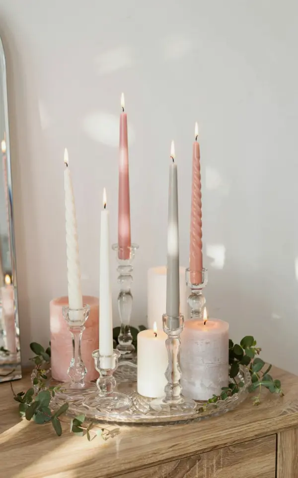 Candle Decor Inspo: A Simple Tray Styling Trick for Your Coffee Table